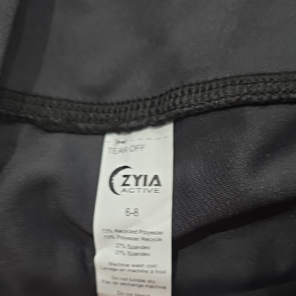 Womens Black Leggings - Picture 4 of 4